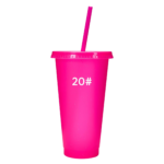 Glitter plastic cup - 图片 5