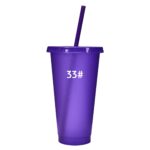 Glitter plastic cup - 图片 8